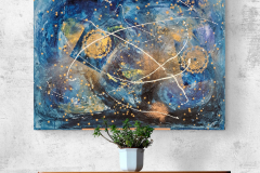 Bild Nr.35 Acryl auf Leinwand 100X120X3