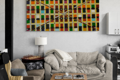 Bild Nr.69 ACRYL AUF LEINWAND 80x40x3